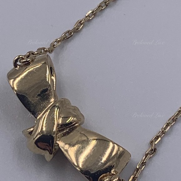 Authentic Christian Dior Logo Bow Bracelet - Picture 12 of 12